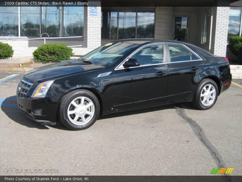 Black Raven / Ebony 2009 Cadillac CTS Sedan