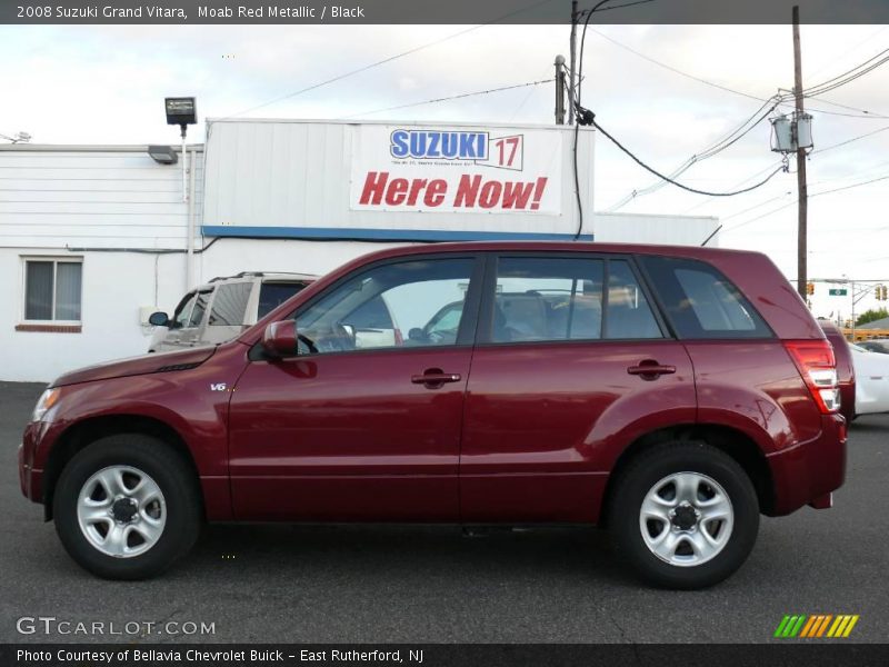 Moab Red Metallic / Black 2008 Suzuki Grand Vitara