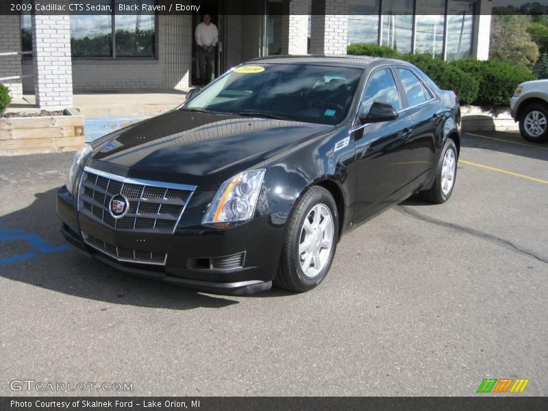 Black Raven / Ebony 2009 Cadillac CTS Sedan