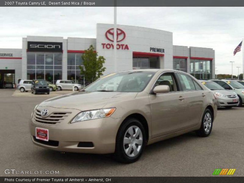 Desert Sand Mica / Bisque 2007 Toyota Camry LE