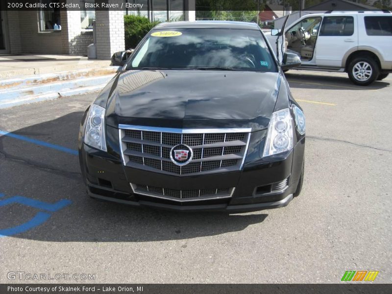 Black Raven / Ebony 2009 Cadillac CTS Sedan