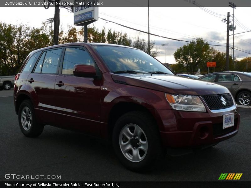 Moab Red Metallic / Black 2008 Suzuki Grand Vitara