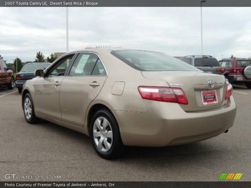 Desert Sand Mica / Bisque 2007 Toyota Camry LE