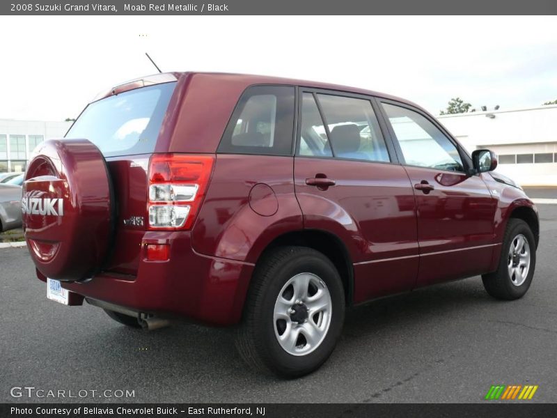 Moab Red Metallic / Black 2008 Suzuki Grand Vitara