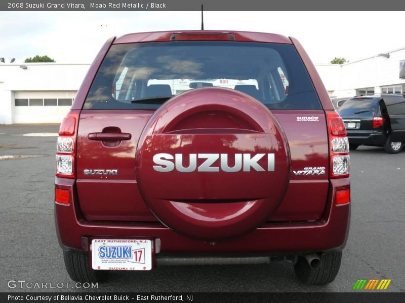 Moab Red Metallic / Black 2008 Suzuki Grand Vitara