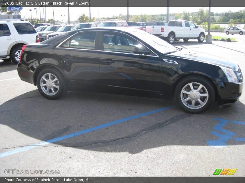Black Raven / Ebony 2009 Cadillac CTS Sedan