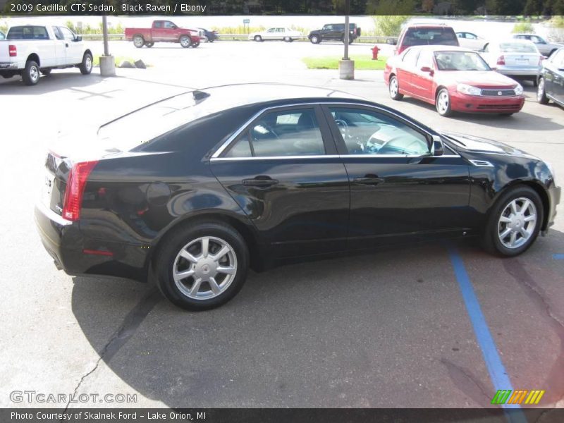 Black Raven / Ebony 2009 Cadillac CTS Sedan