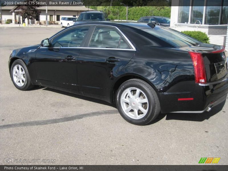 Black Raven / Ebony 2009 Cadillac CTS Sedan