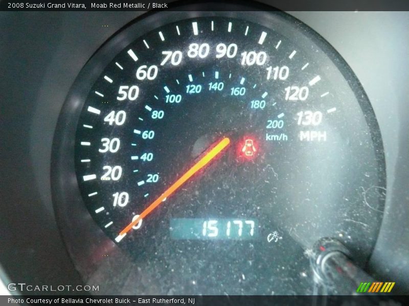 Moab Red Metallic / Black 2008 Suzuki Grand Vitara