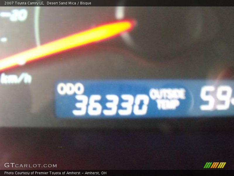 Desert Sand Mica / Bisque 2007 Toyota Camry LE