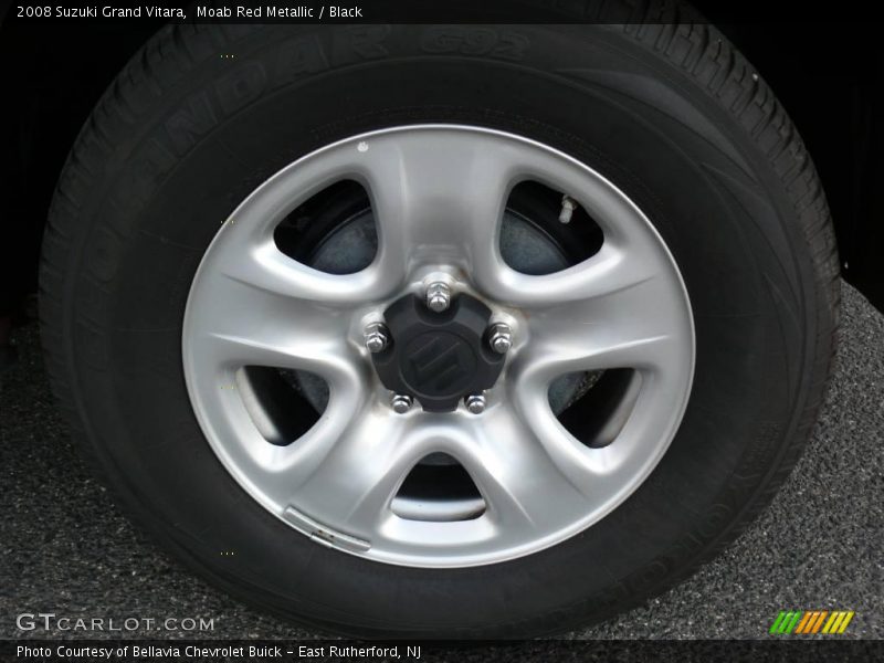 Moab Red Metallic / Black 2008 Suzuki Grand Vitara