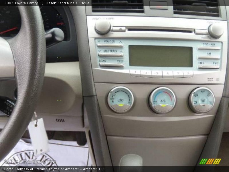 Desert Sand Mica / Bisque 2007 Toyota Camry LE