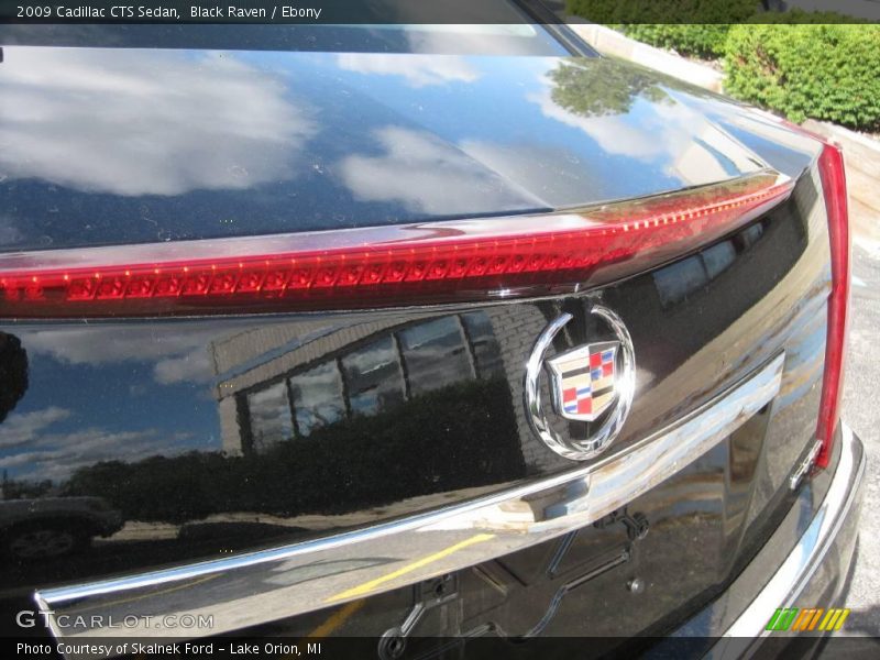 Black Raven / Ebony 2009 Cadillac CTS Sedan