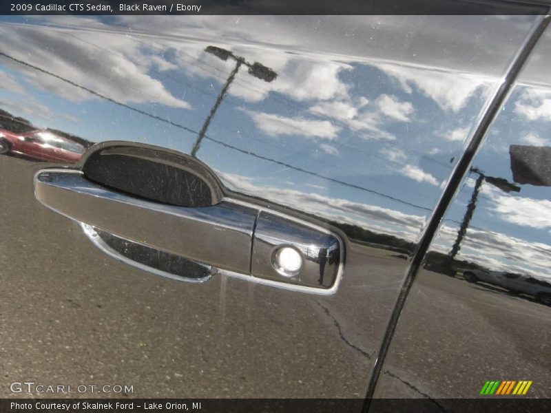 Black Raven / Ebony 2009 Cadillac CTS Sedan