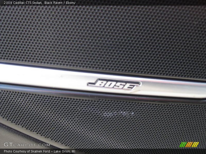 Black Raven / Ebony 2009 Cadillac CTS Sedan