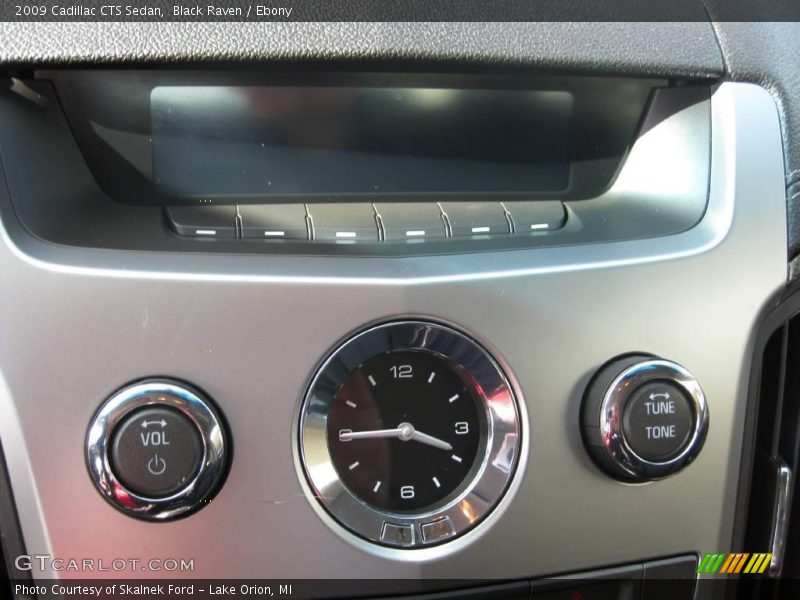 Black Raven / Ebony 2009 Cadillac CTS Sedan
