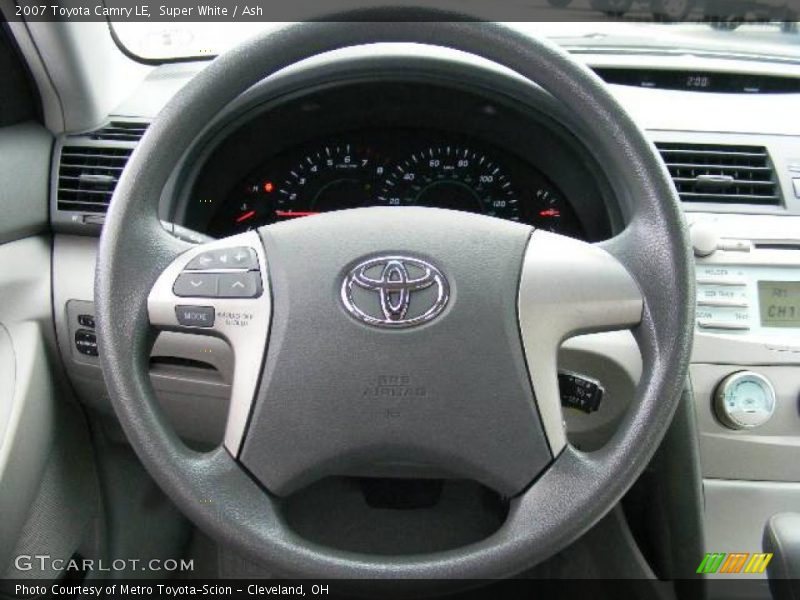Super White / Ash 2007 Toyota Camry LE