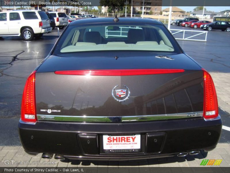 Double Espresso / Shale/Cocoa 2009 Cadillac DTS