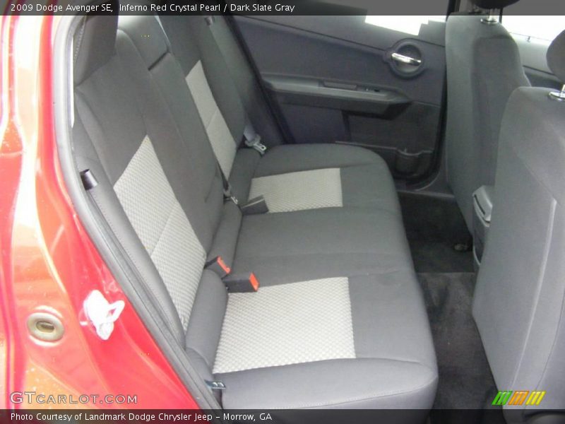 Inferno Red Crystal Pearl / Dark Slate Gray 2009 Dodge Avenger SE