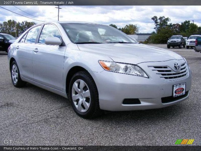 Titanium Metallic / Ash 2007 Toyota Camry LE