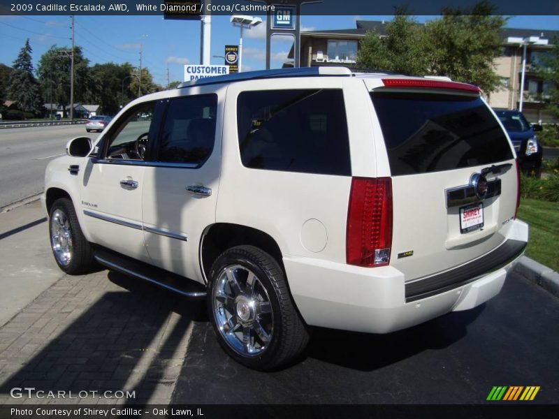White Diamond / Cocoa/Cashmere 2009 Cadillac Escalade AWD
