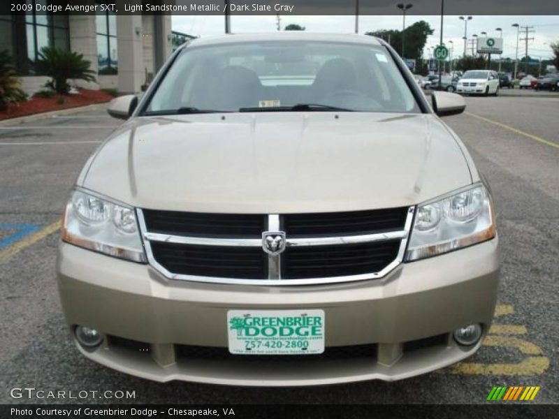 Light Sandstone Metallic / Dark Slate Gray 2009 Dodge Avenger SXT