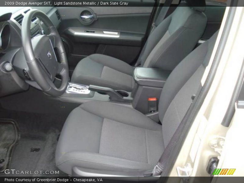 Light Sandstone Metallic / Dark Slate Gray 2009 Dodge Avenger SXT