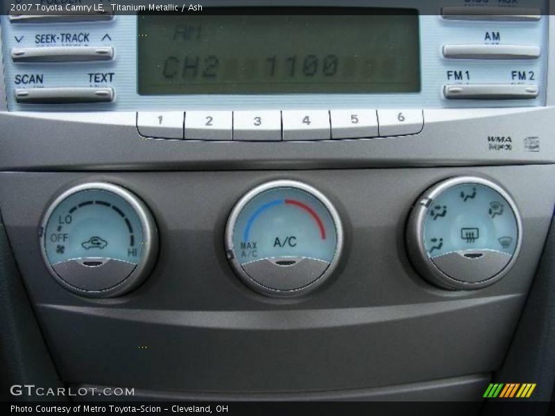 Titanium Metallic / Ash 2007 Toyota Camry LE