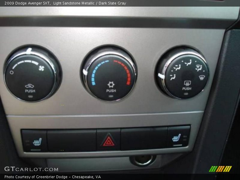 Light Sandstone Metallic / Dark Slate Gray 2009 Dodge Avenger SXT