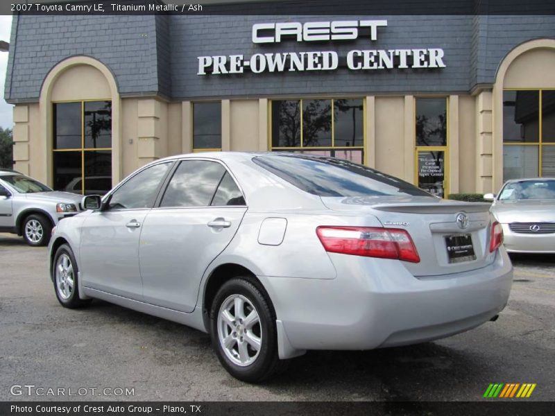 Titanium Metallic / Ash 2007 Toyota Camry LE