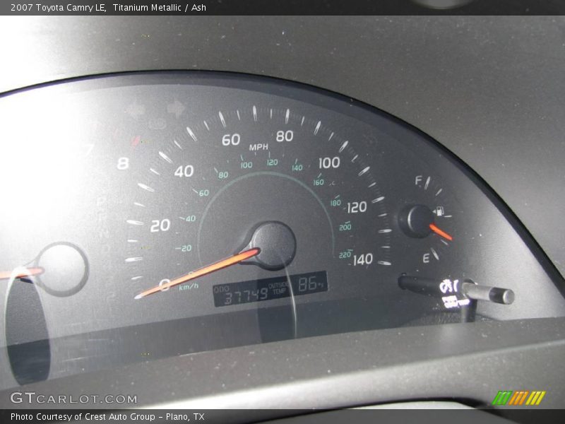 Titanium Metallic / Ash 2007 Toyota Camry LE