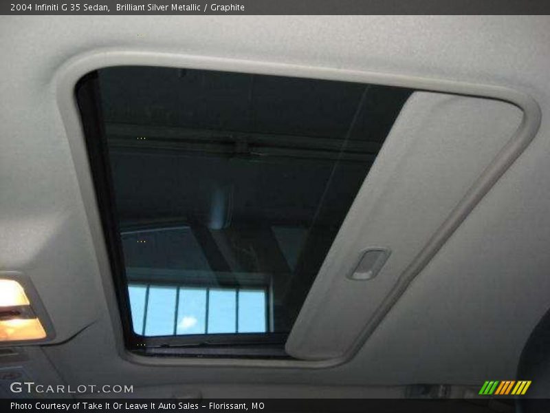 Brilliant Silver Metallic / Graphite 2004 Infiniti G 35 Sedan