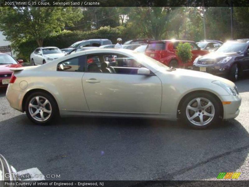 Serengeti Sand / Graphite 2005 Infiniti G 35 Coupe