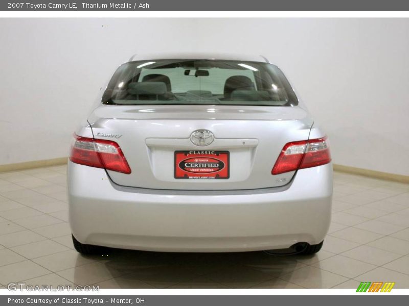 Titanium Metallic / Ash 2007 Toyota Camry LE
