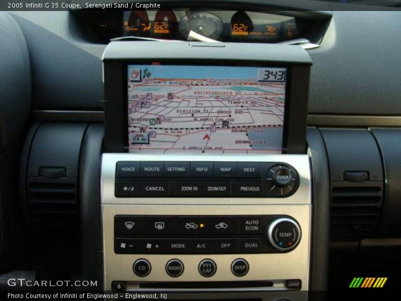 Serengeti Sand / Graphite 2005 Infiniti G 35 Coupe