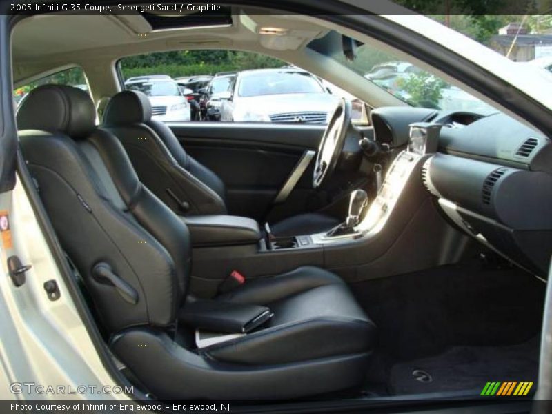 Serengeti Sand / Graphite 2005 Infiniti G 35 Coupe