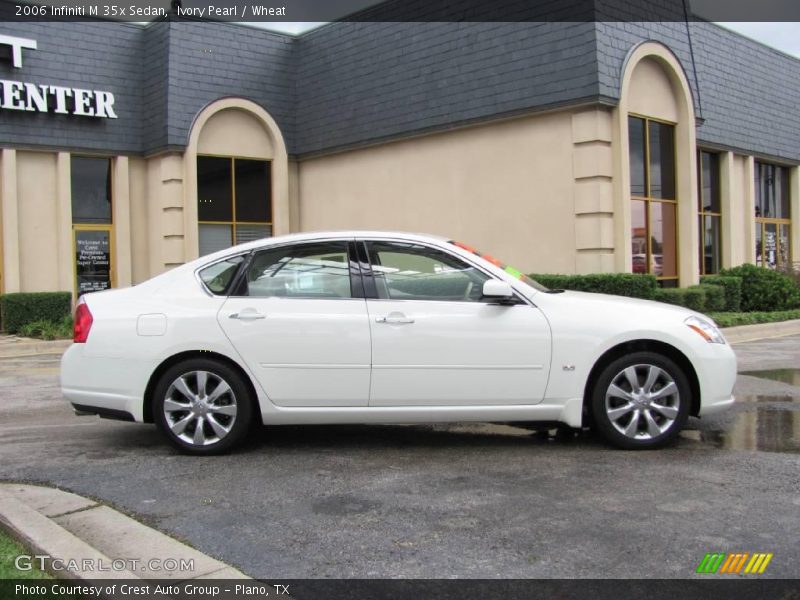 Ivory Pearl / Wheat 2006 Infiniti M 35x Sedan