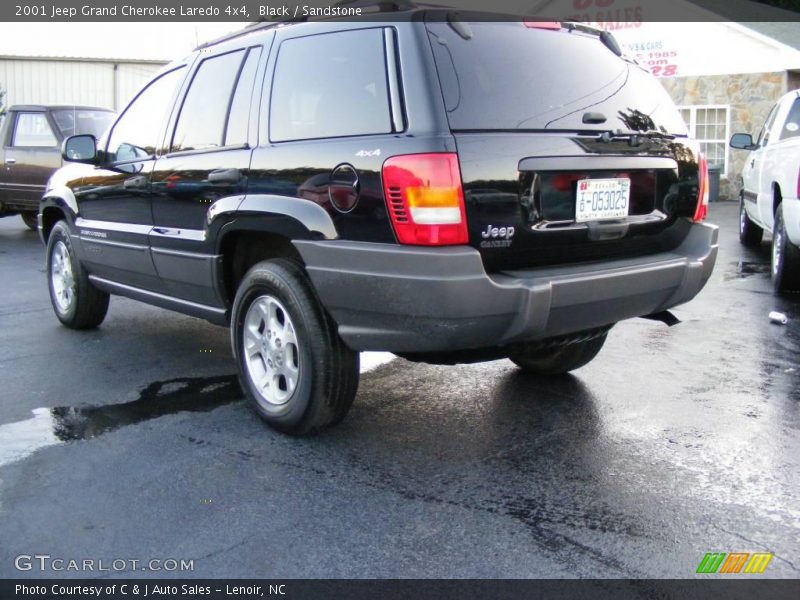 Black / Sandstone 2001 Jeep Grand Cherokee Laredo 4x4