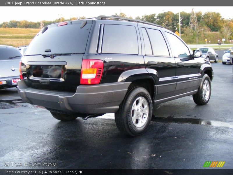 Black / Sandstone 2001 Jeep Grand Cherokee Laredo 4x4