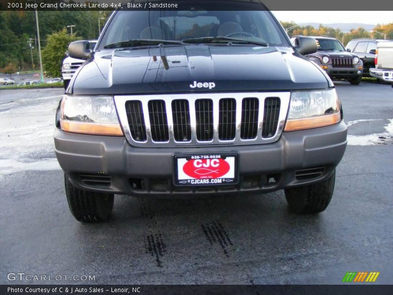 Black / Sandstone 2001 Jeep Grand Cherokee Laredo 4x4