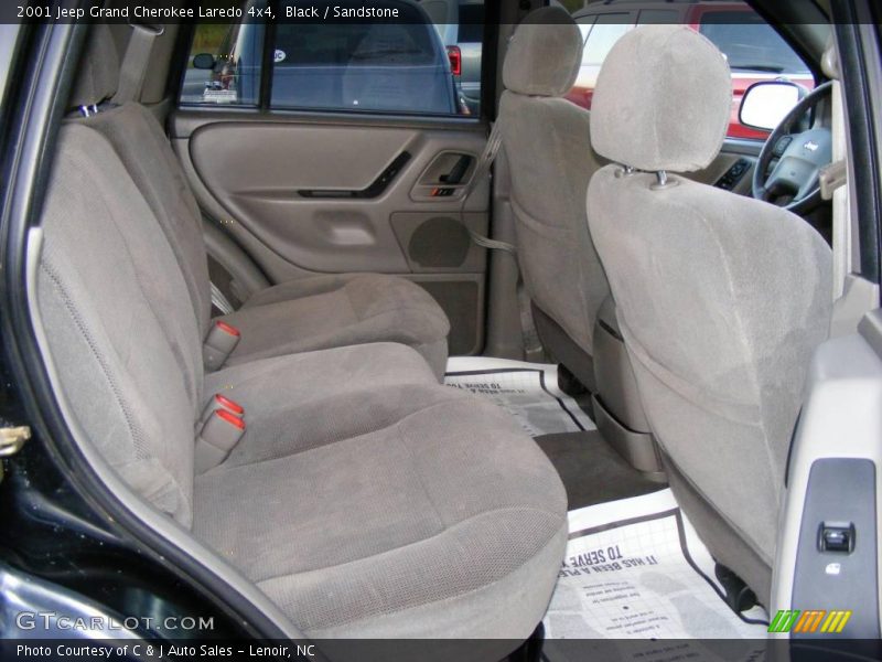 Black / Sandstone 2001 Jeep Grand Cherokee Laredo 4x4