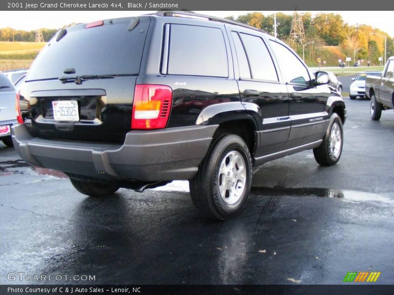 Black / Sandstone 2001 Jeep Grand Cherokee Laredo 4x4