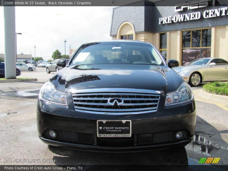 Black Obsidian / Graphite 2006 Infiniti M 35 Sedan