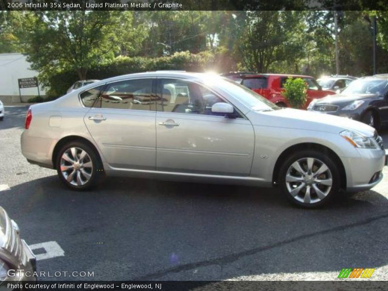 Liquid Platinum Metallic / Graphite 2006 Infiniti M 35x Sedan