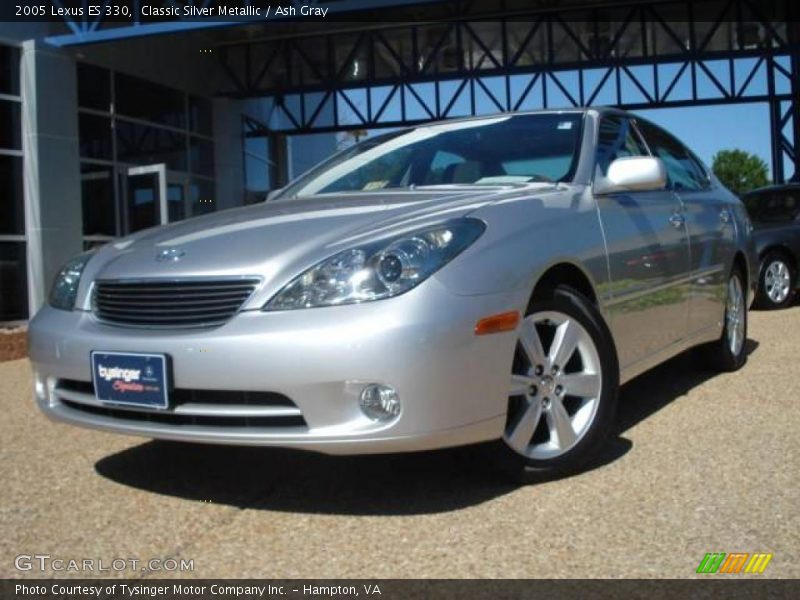 Classic Silver Metallic / Ash Gray 2005 Lexus ES 330