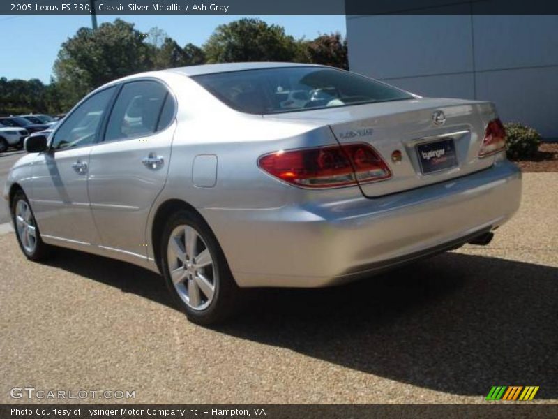 Classic Silver Metallic / Ash Gray 2005 Lexus ES 330