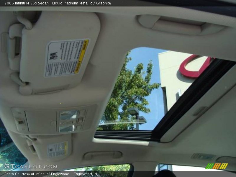 Liquid Platinum Metallic / Graphite 2006 Infiniti M 35x Sedan
