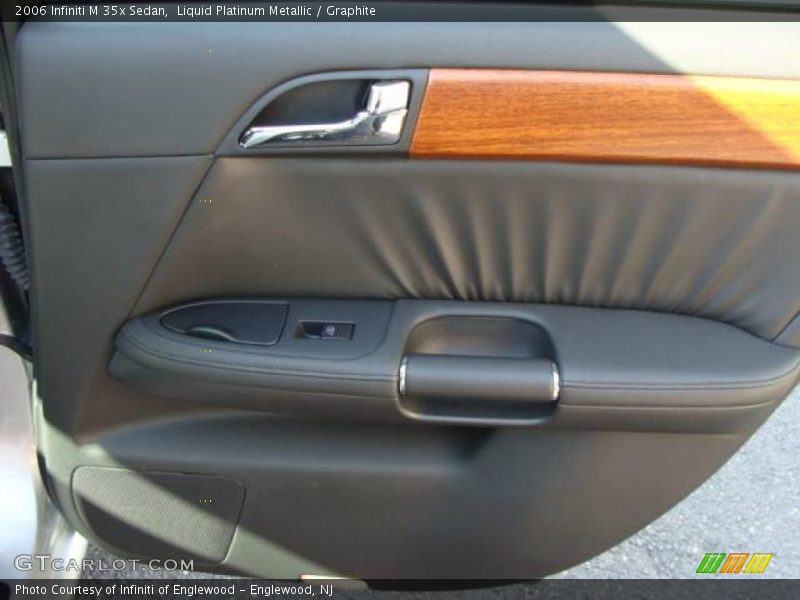 Liquid Platinum Metallic / Graphite 2006 Infiniti M 35x Sedan