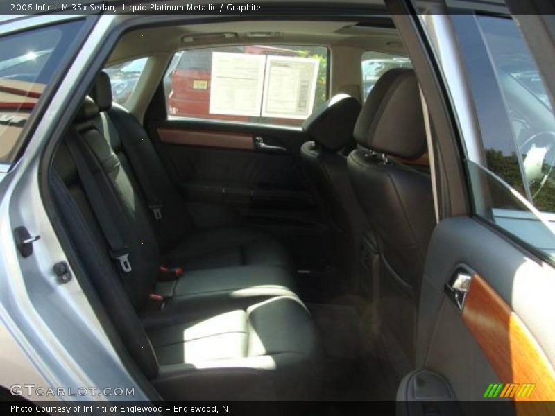 Liquid Platinum Metallic / Graphite 2006 Infiniti M 35x Sedan