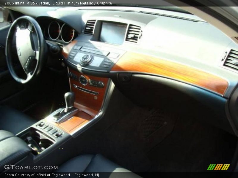 Liquid Platinum Metallic / Graphite 2006 Infiniti M 35x Sedan